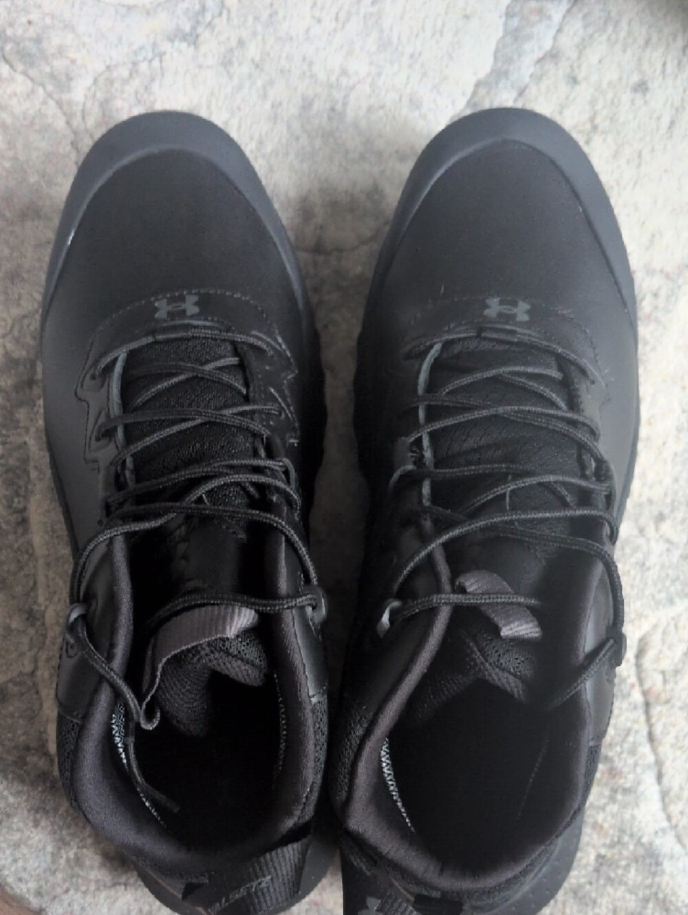 Under Armour Men’s Black Tactical Work Boots. - Picture 7 of 9